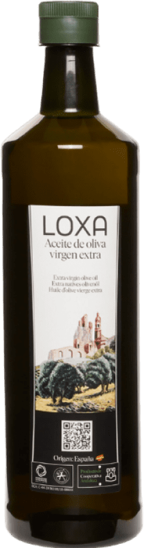 Envio grátis | Azeite de Oliva Loxa AOVE Virgem Extra Espanha 1 L PET