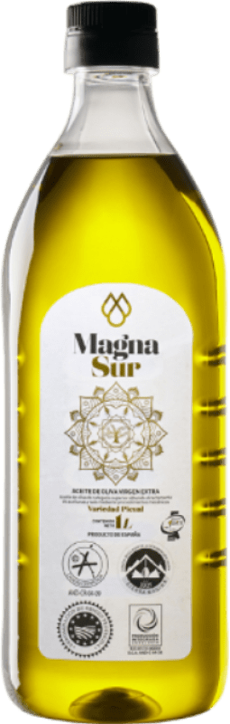 送料無料 | オリーブオイル Magnasur EVOO エキストラバージン D.O. Sierra Mágina Jaén スペイン Picual — ピクアル 1 L PET — ペット