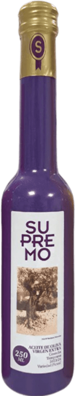 Free Shipping | Olive Oil Supremo EVOO Extra Virgin Jaén Spain Picual Small Bottle 25 cl Glass