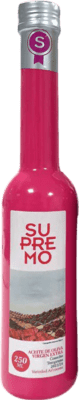 8,95 € | Huile d'Olive Supremo HOVE Vierge Extra Jaén Espagne Arbosana Petite Bouteille 25 cl Verre