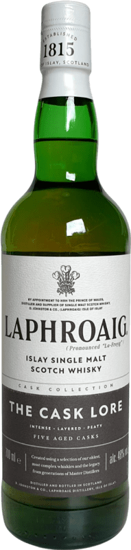 114,95 € Envoi gratuit | Whisky Single Malt Laphroaig Lore Cask — Fût