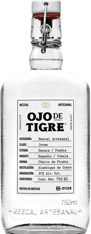 Бесплатная доставка | Мескаль Ojo de Tigre молодое Мексика 70 cl