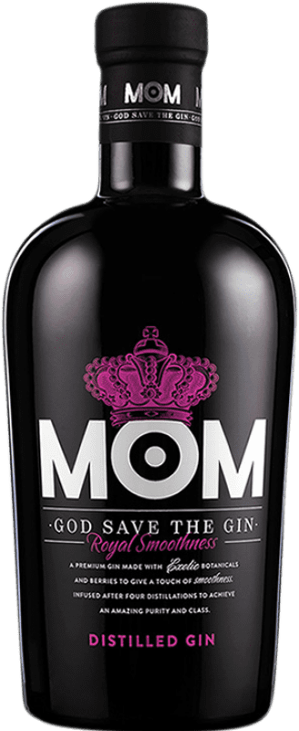 Envio grátis | Genever Gin Royal Smoothness MOM God Save the Gin Reino Unido 1 L Botanicals — Botânicos, Red Berries — Frutos Vermelhos