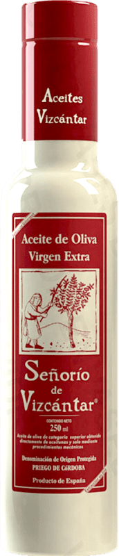 69,95 € | 12 Einheiten Box Olivenöl Vizcántar Athena Señorío de Vizcántar Auswahl, Spezial, E-NOL Extra Nativ D.O.P. Priego de Córdoba Córdoba Spanien Kleine Flasche 25 cl