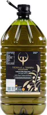 Olive Oil Tierras de Tavara Picual Sierra de Segura Selection, EVOO Extra Virgin Jerrycan 3 L PET