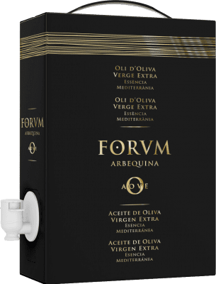 Envio grátis | Azeite de Oliva Augustus Forum AOVE Virgem Extra D.O. Penedès Catalunha Espanha Arbequina Bag in Box 5 L