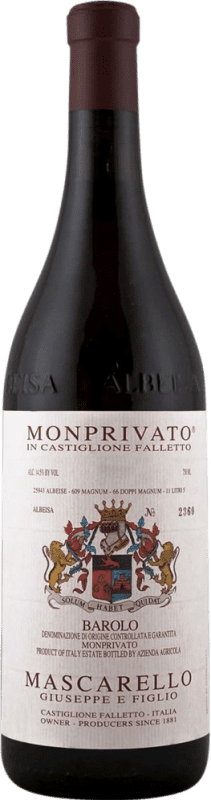 Envoi gratuit | Vin Rouge Giuseppe Mascarello Monprivato D.O.C.G. Barolo Piémont Italie Nebbiolo Bouteille Magnum 1,5 L