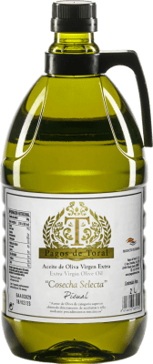 Olive Oil Picual Cosecha Temprana — Early Harvest, EVOO Extra Virgin Eco — Organic Jerrycan 2 L PET