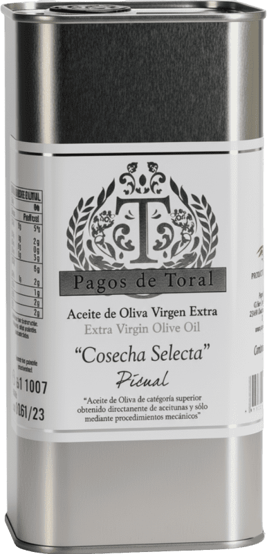 18,95 € | Huile d'Olive Cosecha Temprana — Récolte Précoce, HOVE Vierge Extra Jaén Espagne Picual Eco — Biologique Canette Spéciale 1 L