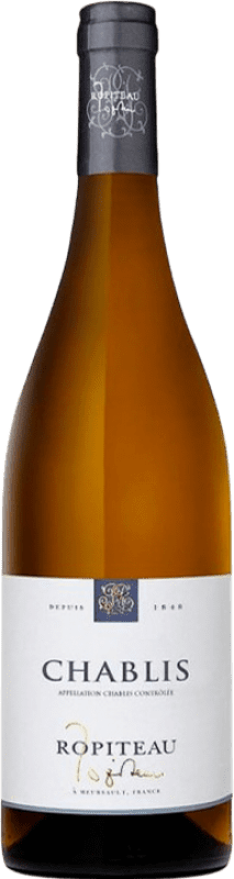 Бесплатная доставка | Белое вино Ropiteau Frères Mont de Milieu 1er Premier Cru A.O.C. Chablis Бургундия Франция Chardonnay — Шардоне 75 cl