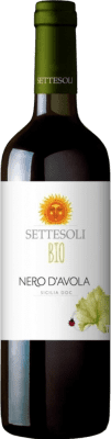 Settesoli Nero d'Avola Sicilia Bio — Nachhaltig 75 cl