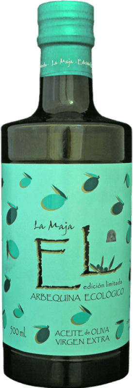 7,95 € | Azeite de Oliva La Maja Alfar AOVE Virgem Extra D.O. Navarra Navarra Espanha Arbequina Eco — Biológico Garrafa Medium 50 cl Vidro