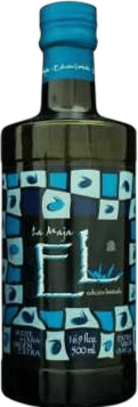 Бесплатная доставка | Коробка из 6 единиц Оливковое масло La Maja El Tosca Ограниченный выпуск, ЭВО Экстра Вирджин D.O. Navarra Наварра Испания Мини-бутылка 25 cl Стекло