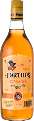 Rum New Lidesport Porthos Dorado — Dorato Añejo — Invecchiato 1 L