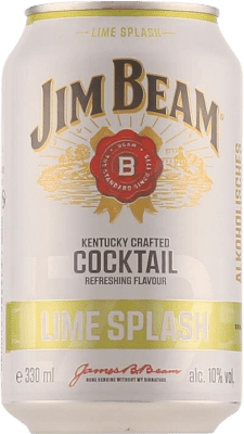ミキサー 12個入りボックス Jim Beam Splash 缶 33 cl Lime — ライム