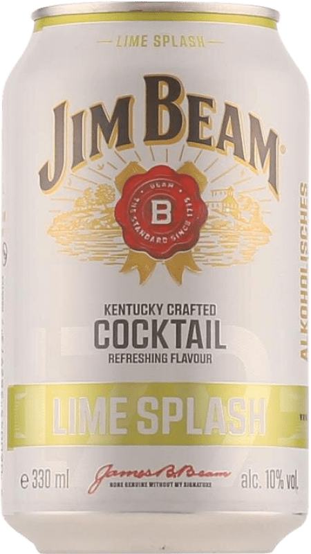 44,95 € | 12 Einheiten Box Mixer Jim Beam Splash Spanien Dose 33 cl Lime — Limette