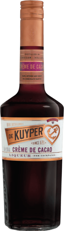19,95 € Envoi gratuit | Crème de Liqueur De Kuyper 20º Dark Cocoa — Cacao Noir