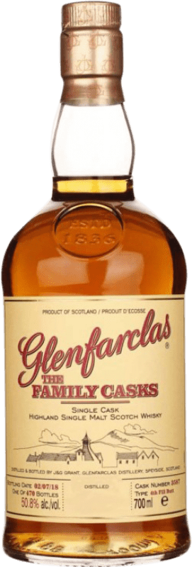 Kostenloser Versand | Single Malt Whisky Glenfarclas The Family Casks Schottland Großbritannien 70 cl