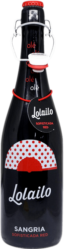 105,95 € Spedizione Gratuita | Scatola da 12 unità Sangria Limonata di Vino Sanviver Zarro Lolailo Sofisticada Red — Edizione Rossa