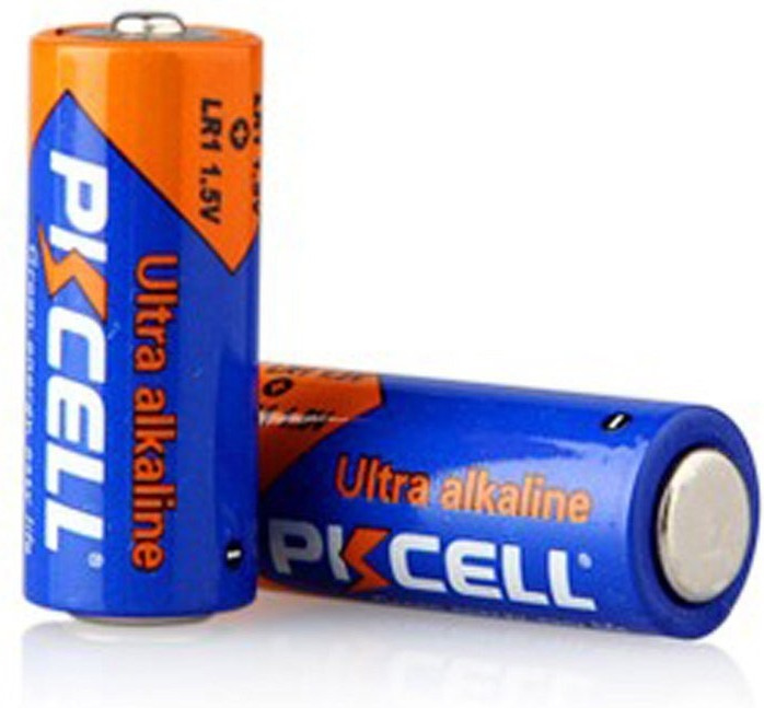 1,95 € Free Shipping | 2 units box Batteries PKCell PK2060 LR1 1.5V Ultra alkaline battery. Delivered in Blister × 2 units