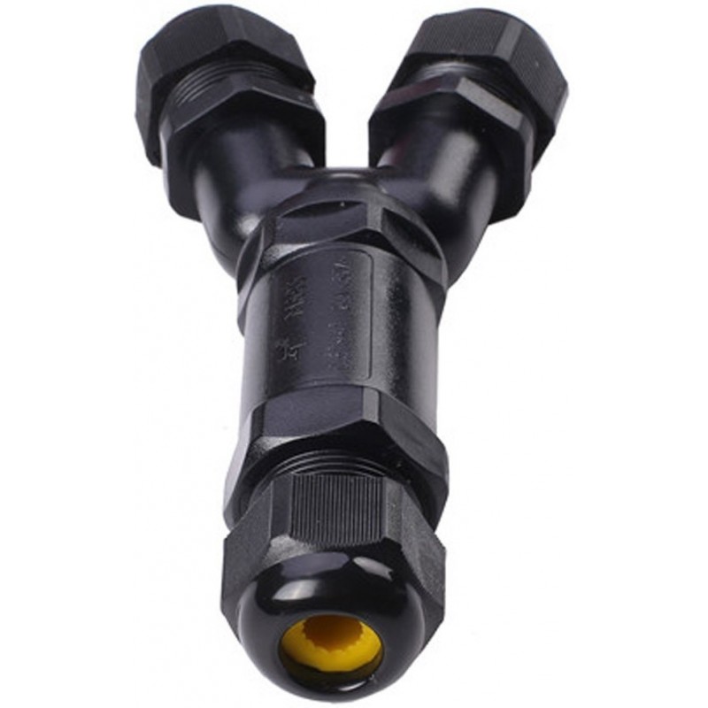 3,95 € Free Shipping | Lighting fixtures Ø 2 cm. Waterproof connector IP68 Black Color