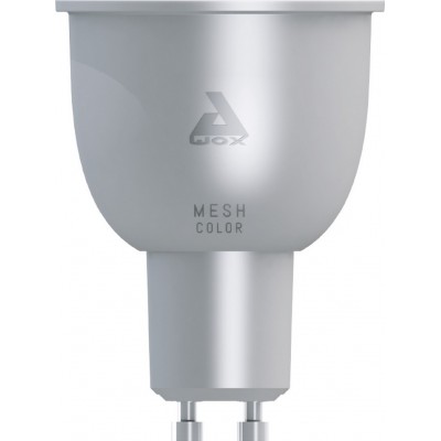 遥控LED灯泡 Eglo LM LED GU10 5W GU10 LED RGBTW 2700K 非常温暖的光. 锥 形状 Ø 5 cm. 铝 和 塑料. 灰色的 颜色
