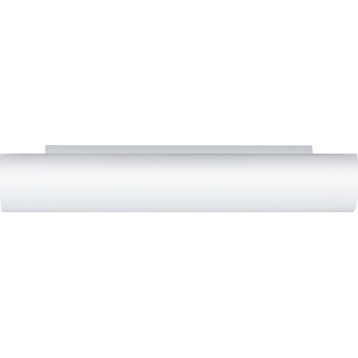 45,95 € Spedizione Gratuita | Lampada da parete per interni Eglo Zola 80W Forma Estesa 39×8 cm. Cucina e bagno. Stile moderno. Acciaio, Bicchiere e Vetro opalino. Colore bianca
