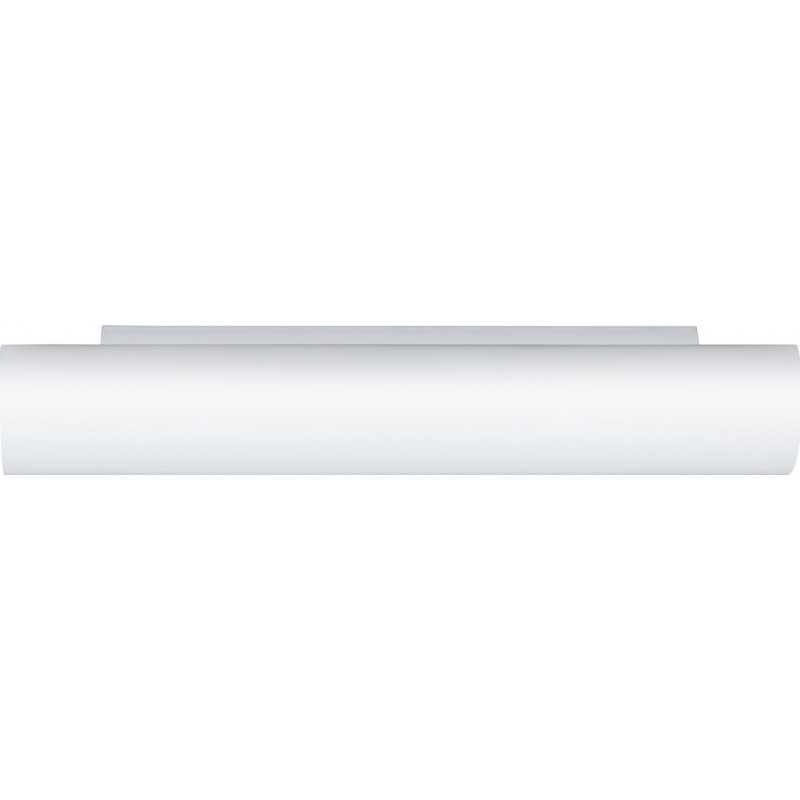 45,95 € 送料無料 | 屋内ウォールライト Eglo Zola 80W 細長い 形状 39×8 cm. キッチン そして バスルーム. モダン スタイル. 鋼, ガラス そして オパールグラス. 白い カラー