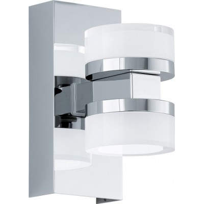 Настенный светильник для дома Eglo Romendo 4.5W 3000K Теплый свет. 16×7 cm. Стали и Пластик. Покрытый хром, серебро и атлас Цвет