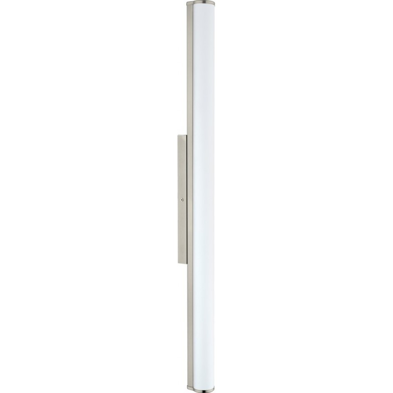 134,95 € Kostenloser Versand | Möbelbeleuchtung Eglo Calnova 24W 4000K Neutrales Licht. Erweiterte Gestalten 90×5 cm. Küche und bad. Modern Stil. Stahl, Glas und Satinglas. Weiß, nickel und matt nickel Farbe