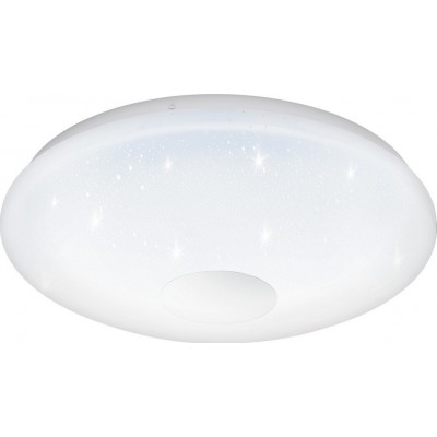 117,95 € 免费送货 | 室内顶灯 Eglo Voltago 2 20W 2700K 非常温暖的光. 球形 形状 Ø 38 cm. 厨房 和 浴室. 现代的 风格. 钢 和 塑料. 白色的 颜色