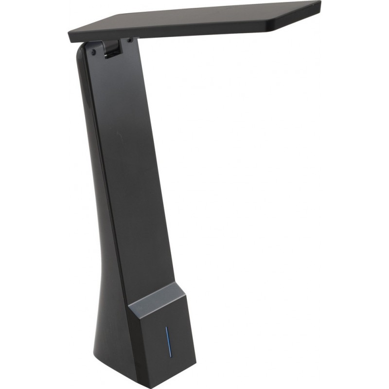 45,95 € Free Shipping | Desk lamp Eglo La Seca 1.8W 3000K Warm light. Cubic Shape 26×20 cm. Office and work zone. Modern and design Style. Plastic. Black Color