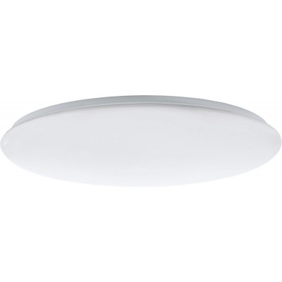 Внутренний потолочный светильник Eglo Giron 60W 3000K Теплый свет. Сферический Форма Ø 76 cm. Кухня и ванная комната. Классический Стиль. Стали и Пластик. Белый Цвет