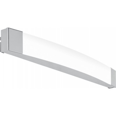 Настенный светильник для дома Eglo Siderno 16W 4000K Нейтральный свет. 58×6 cm. Зеркальная лампа Стали и Пластик. Покрытый хром, серебро и атлас Цвет