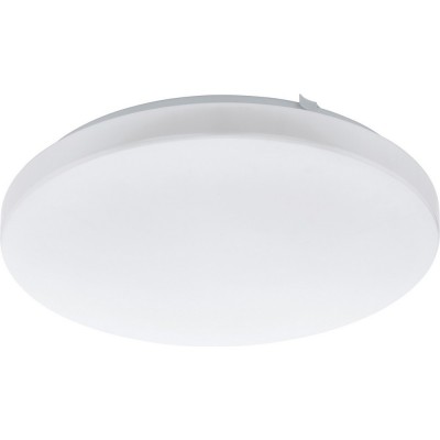 Indoor ceiling light Eglo Frania 17.5W 3000K Warm light. Spherical Shape Ø 33 cm. Kitchen and bathroom. Classic Style. Steel and plastic. White Color