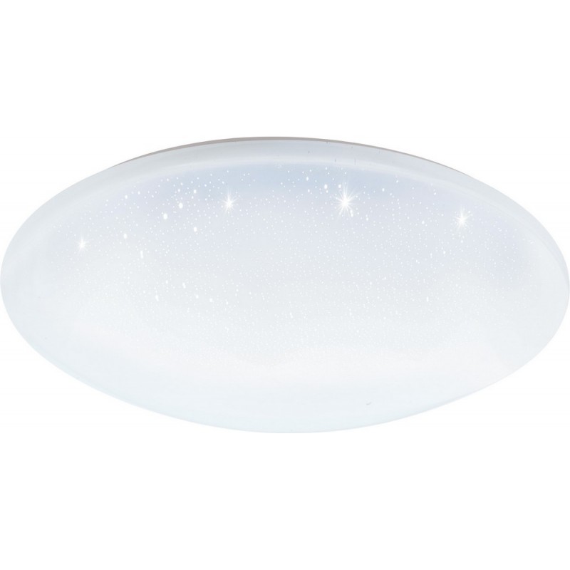 169,95 € Free Shipping | Indoor ceiling light Eglo Totari C 34W 2700K Very warm light. Ø 58 cm. Steel and Plastic. White Color