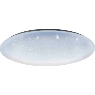 292,95 € Free Shipping | Indoor ceiling light Eglo Totari C 43W 2700K Very warm light. Spherical Shape Ø 80 cm. Classic Style. Steel and plastic. White Color