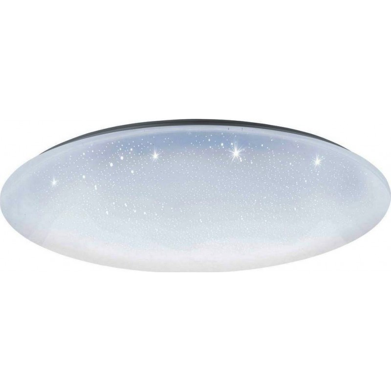 249,95 € Free Shipping | Indoor ceiling light Eglo Totari C 43W 2700K Very warm light. Spherical Shape Ø 80 cm. Classic Style. Steel and Plastic. White Color