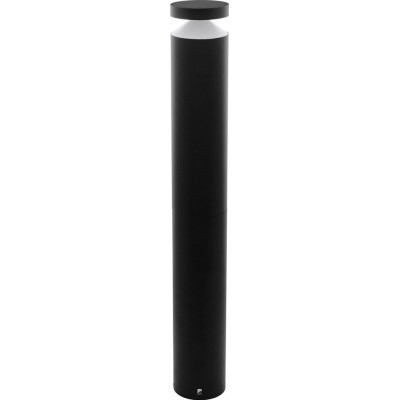 Farol luminoso Eglo Melzo 11W 3000K Luz quente. Ø 13 cm. Alumínio e plástico. Cor preto