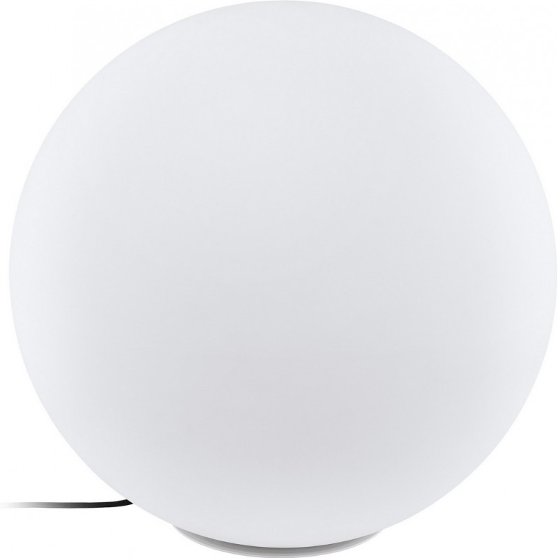 273,95 € Envío gratis | Mobiliario con iluminación Eglo Monterolo 40W E27 Ø 60 cm. Lámpara de pie Plástico. Color blanco