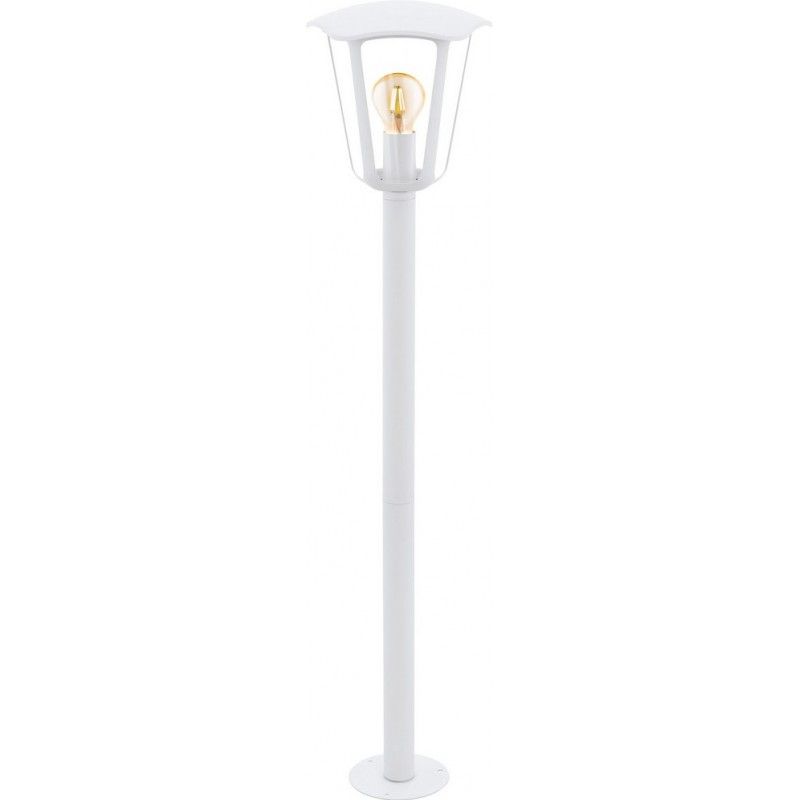 65,95 € Free Shipping | Streetlight Eglo Monreale 60W Conical Shape Ø 23 cm. Terrace, garden and pool. Modern and design Style. Aluminum and Plastic. White Color