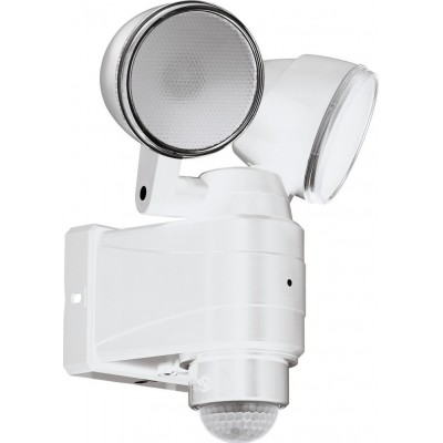 Foco proyector exterior Eglo Casabas 7.5W 6500K Luz fría. Forma Cónica 24×19 cm. Terraza, jardín y piscina. Estilo moderno, diseño y cool. Plástico. Color blanco y satinado