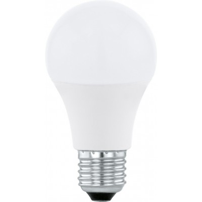 Ampoule LED Eglo LM LED E27 10W E27 LED A60 4000K Lumière neutre. Ø 6 cm. Plastique. Couleur opale