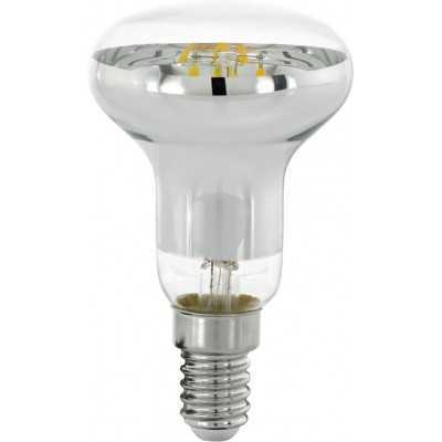 Ampoule LED Eglo LM LED E14 4W E14 LED R50 2700K Lumière très chaude. Façonner Sphérique Ø 5 cm. Verre