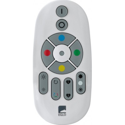 10,95 € Free Shipping | Lighting fixtures Eglo Connect Remote 11×5 cm. Remote control device Plastic. White Color