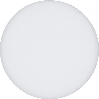 Recessed lighting Eglo Fueva 1 5.5W 3000K Warm light. Round Shape Ø 12 cm. Kitchen and bathroom. Classic Style. Metal casting and plastic. White Color