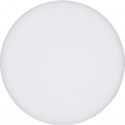 Recessed lighting Eglo Fueva 1 5.5W 3000K Warm light. Round Shape Ø 12 cm. Kitchen and bathroom. Classic Style. Metal casting and plastic. White Color