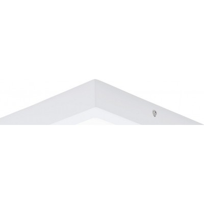 LED panel Eglo Fueva 1 16.5W LED 3000K Warm light. Square Shape 23×23 cm. Modern Style. Metal casting and plastic. White Color