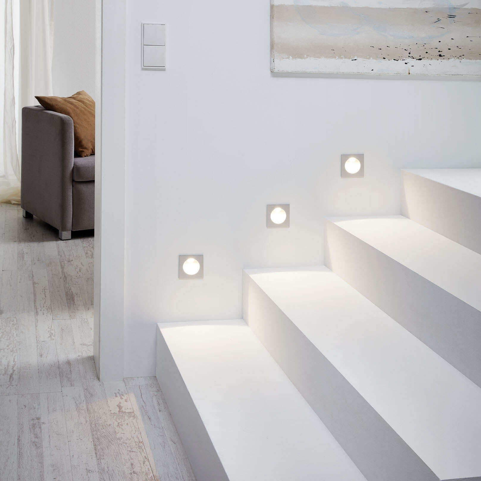 31,95 € Spedizione Gratuita | Illuminazione da incasso Eglo Zarate 2W 3000K Luce calda. 8×8 cm. Alluminio e plastica. Colore bianca e argento