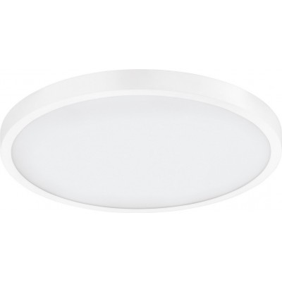 99,95 € 免费送货 | LED面板 Eglo Fueva 1 25W LED 4000K 中性光. 圆形的 形状 Ø 40 cm. 现代的 风格. 铝 和 塑料. 白色的 颜色